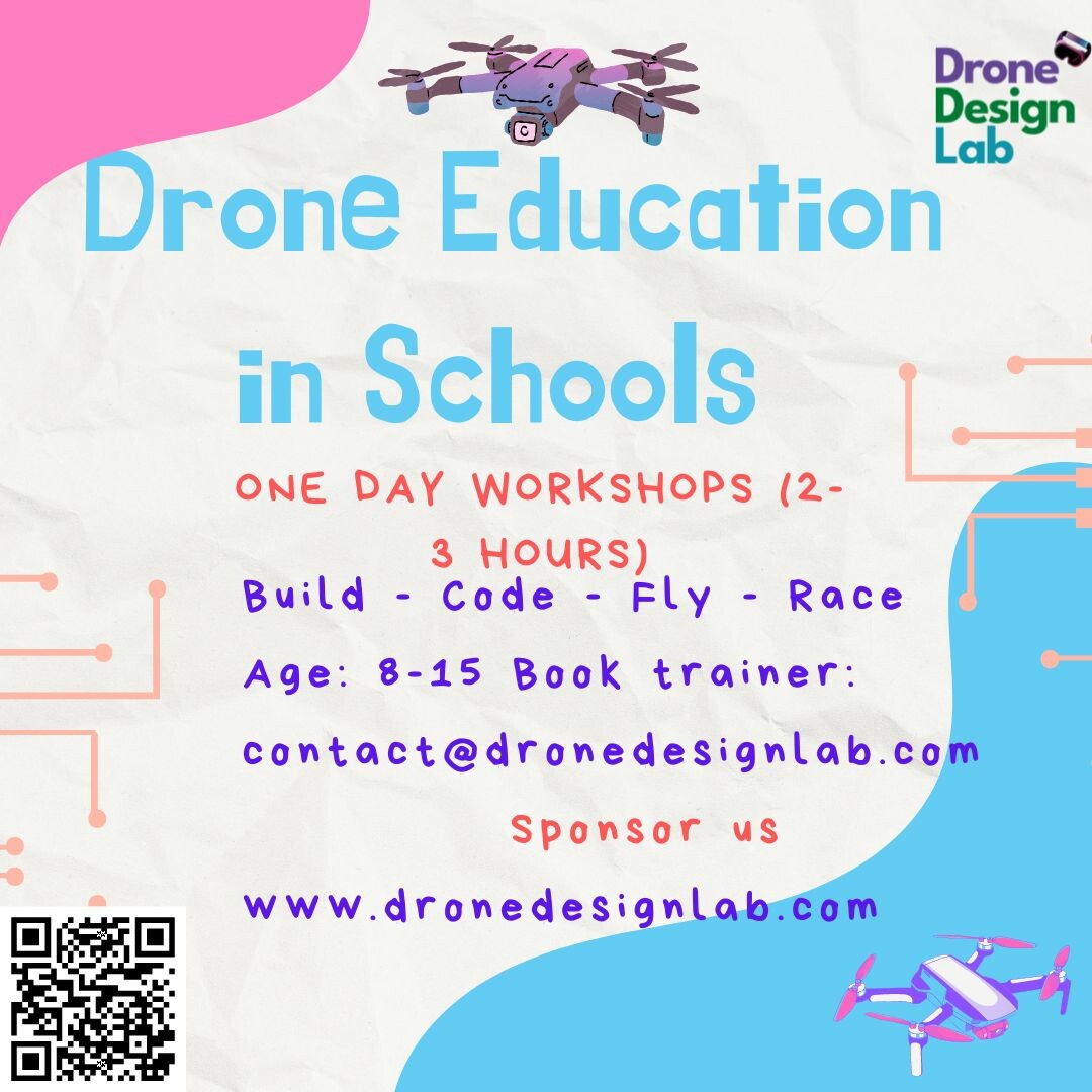 DRONE DESIGN LAB Drone-Education-in-Schools-2 Space scientists  