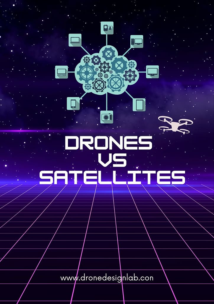 DRONE DESIGN LAB www.dronedesignlab.con_ Drones vs Satellites usage for environment monitoring  